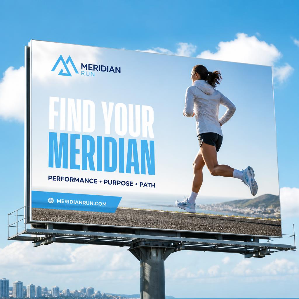 Meridian Run — Out-of-Home Campaign